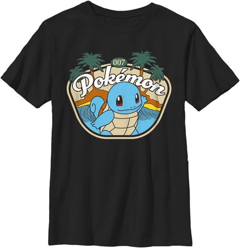 Pokemon Kids Aquatic Squirtle Boys Short Sleeve Tee Shirt in Saudi Arabia