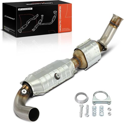 طقم المحول الحفاز الأيسر A-Premium متوافق مباشرة مع Ford F-150 F150 1997-2003، F-150 Heritage 2004، 4.2L، RWD، متوافق مع EPA in Kuwait