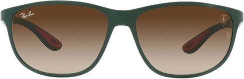 Ray-Ban RB4394m Scuderia Ferrari Collection Square Sunglasses in Saudi Arabia
