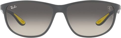 Ray-Ban RB4394m Scuderia Ferrari Collection Square Sunglasses in Saudi Arabia