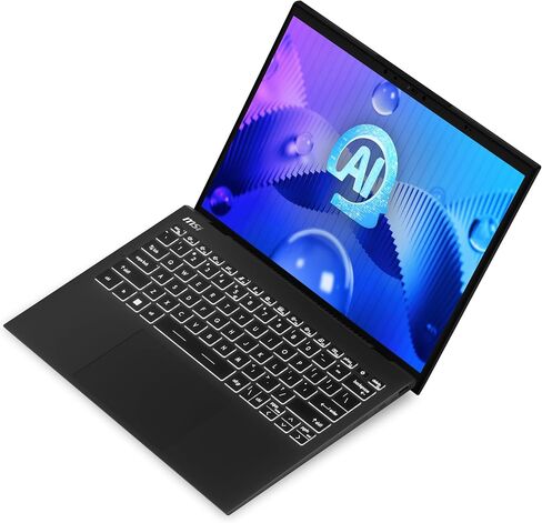 MSI Prestige 13 AI Evo Laptop: Intel Ultra 7-155H, 13.3" UHD+ OLED Display, 16GB DDR5, 1TB NVMe SSD, HDMI, MicroSD Card Reader, Win 11 Pro: Stellar Gray A1MG-029US in Saudi Arabia