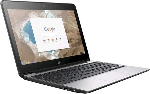 HP 11 G5 Chromebook 11.6'' Laptop Intel Celeron N 1.60GHz 4GB 16GB SSD - 1FX82UT, Black (Renewed) in Saudi Arabia