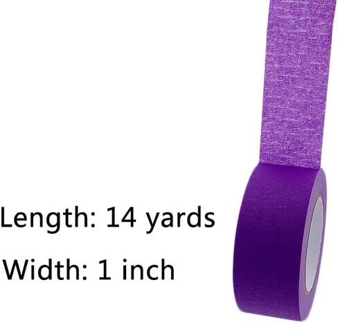 10 قطع شريط لاصق ملون، شريط رسامين بعرض 2.54 سم، شريط ورقي 14 ياردة، شريط لاصق، لفافات شريط ملونة، شريط طلاء جاف، شريط واشي ملون للحرف اليدوية، ملصقات، ديكور منزلي، ديكور منزلي in Kuwait