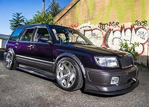 Universal Fender Flares JDM 4pcs +1.2 inch (30mm) Classic Over Fender Flares Wheel Arch Extensions Wide Body kit in Saudi Arabia