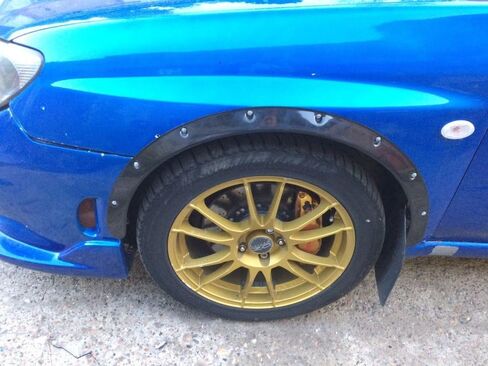 Universal Fender Flares JDM 4pcs +1.2 inch (30mm) Classic Over Fender Flares Wheel Arch Extensions Wide Body kit in Saudi Arabia