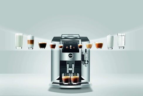 Jura S8 Automatic Coffee Machine (Chrome, Renewed) in Saudi Arabia