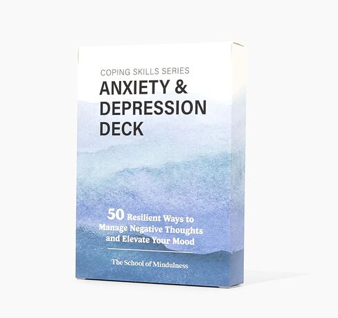 The School of Mindfulness- Mindfulness Coping Skills Series Deck, for Depression and Anxiety, Anger Management, and Cravings and Triggers (Anger Management) in Saudi Arabia