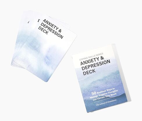 The School of Mindfulness- Mindfulness Coping Skills Series Deck, for Depression and Anxiety, Anger Management, and Cravings and Triggers (Anger Management) in Saudi Arabia
