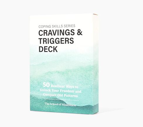The School of Mindfulness- Mindfulness Coping Skills Series Deck, for Depression and Anxiety, Anger Management, and Cravings and Triggers (Anger Management) in Saudi Arabia