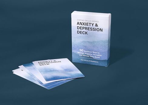 The School of Mindfulness- Mindfulness Coping Skills Series Deck, for Depression and Anxiety, Anger Management, and Cravings and Triggers (Anger Management) in Saudi Arabia
