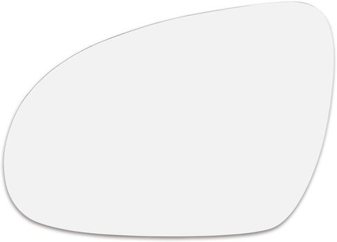 X AUTOHAUX Mirror Glass Heated with Backing Plate Driver Side Left Side Rear View Mirror Glass for VW R32 Jetta GTI Passat Rabbit in Saudi Arabia