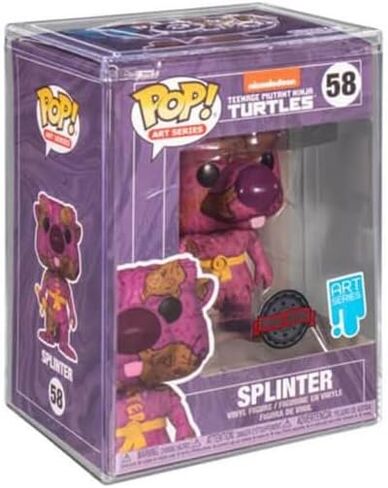 Splinter Artist Series Teenage Mutant Ninja Turtles Funko Pop! Vinyl Figure with Pop! Protector - Exclusive in Saudi Arabia