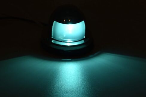 MARINE CITY 316 Stainless Steel Red and Green Side Bow Lights | 1.32 x 0.9 Inches High | Ideal for Boats, Marines, Yachts in Saudi Arabia