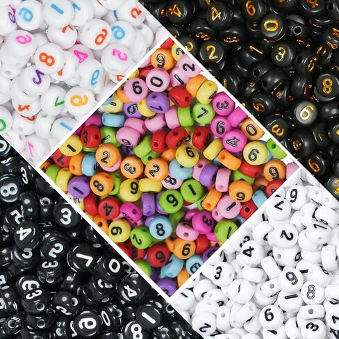 800pcs Square Alphabet Beads Acrylic Letters (A-Z) Beads 6 * 6mm Cube Letter Beads Gold Letter Colorful Beads for Jewellery Crafts. in Saudi Arabia