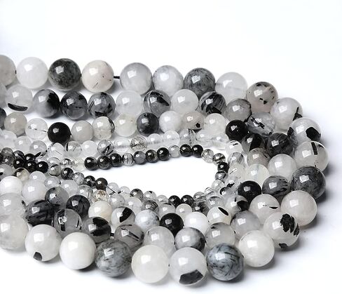 4 مللي متر 80 قطعة لهب Yooperlite حجر الخرز فضفاض الخرز لصنع المجوهرات أساور يدوية تظهر لهب اللون تحت إشعاع مصابيح الأشعة فوق البنفسجية in Kuwait