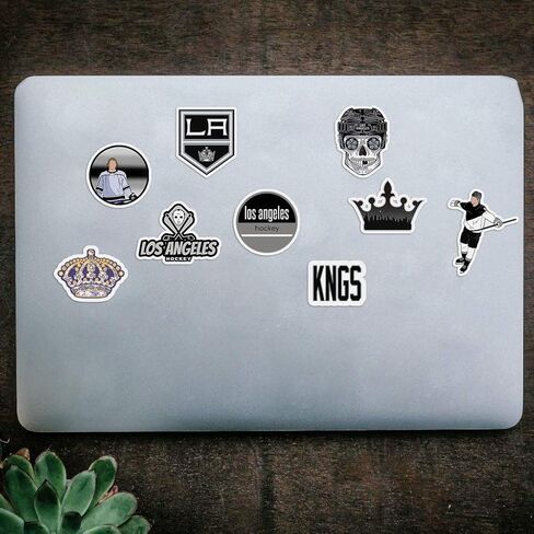 28 PCS Set of Los Angeles Vinyl Kings Stickers Pack Los Angeles Decal Kings 2-2.5 inches in Kuwait