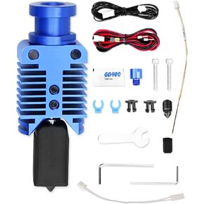السيراميك التدفئة الأساسية النحاس سخان كتلة CHC Hotend 24V التيتانيوم Heatbreak فوهة محسنة، تناسب Voron 2.4 Ender 3 Pro V2 CR10 Ender 6 Ender 5 Series Ender 2 Series 3D Printer، 24V 48W