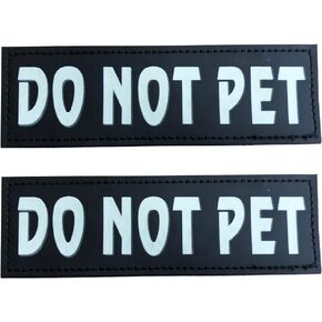 SGODA Emotional Support Patch for Pet Vest and Harness, Large, 6"x2"