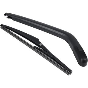 X AUTOHAUX Rear Windshield Wiper Blade Arm Set for Toyota Yaris for Dodge Journey