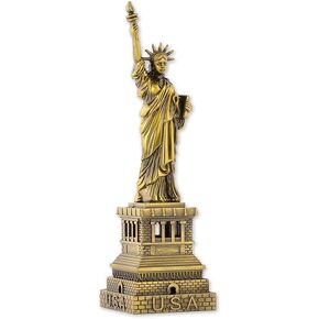 DS. DISTINCTIVE STYLE Statue of Liberty Model Statue of Liberty Metallic Statue Statue of Liberty Figurine for Souvenirs - (7 Inch)