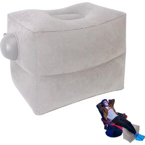 مسند قدم كرسي الألعاب قابل للنفخ ذاتيًا، كرسي ألعاب محمول مسند للقدمين، وسادة مسند للقدمين، أساسيات السفر لطائرة الطيران الطويلة، المكتب، المنزل، القطارات، السيارات in Kuwait