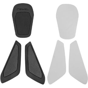 Motorcycle Fuel Tank Sticker, Fydun Gas Tank Knee Pads Black Fuel Tank Sticker Protector Decals for CMX1100 REBEL1100 2020up