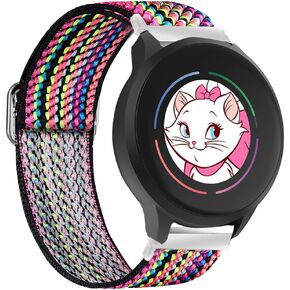 Compatible with iTouch Sport 4 Bands, 20mm Stretch Elastics Nylon Adjustable Replacement Strap Accessories for Men & Women Compatible for iTouch Sport 4 / Sport 3 / AIR 3 40MM Smartwatch
