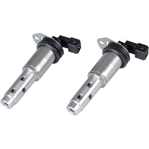 11367585425 Vanos Solenoid Variable Valve Timing VVT Solenoid 2 Pcs | Compatible With BMW 325i 328i 330i 335i 525i 528i 530i 535i E60 E90 N52 N54 & More | Replaces# 11367585425, 11367516293