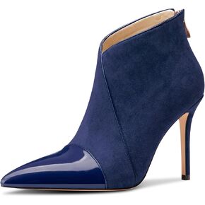 Castamere Women Stiletto High Heel Pointed Toe Ankle Boots Short Bootie Zipper Slip-on Party Office Dress Boots 3.9 Inches in Saudi Arabia