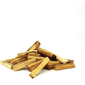 NIRDOSH Palo Santo Incense Sticks Pequeño 100% Natural - 25 Wood Sticks 1,96in - Innovation Organic Incense for Sublimation - Negative Energy Cleansing - Original Palo Santo Wood Bursera Graveolens