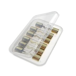 10A, 10A AGU, AGU Fuse 10A, 10 amp AGU Fuse, 10A AGU Fuse, 10A Gold-Plated AGU Fuse, 10A AGU Glass Fuses, Gold Glass Inline Suitable for Automotive/Marine Audio Speakers/car Stereo Systems (6 Pack)