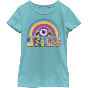 Fifth Sun Rise of Gru Bello Minion Girls Short Sleeve Tee Shirt