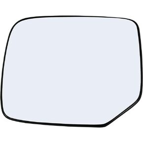 Driver Side Mirror Glass Assembly With Plastic Backing Plate Heated Compatible with 2009-2015 Honda Pilot