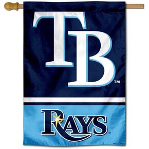 Tampa Bay Rays Double Sided House Flag