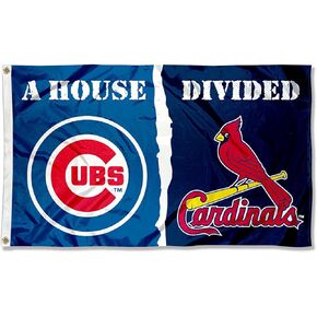 Chicago Baseball and St. Louis House Divided Flag