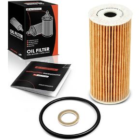 A-Premium 10K Miles Protection Oil Filter Compatible with Kia Stinger 2018-2023, K900 2019-2020 & Genesis G80 2018-2020, G70 2019-2023, G90 2017-2022, Replace# L39175, 263203LTA0
