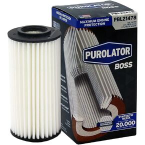 Purolator PBL21478 PurolatorBOSS Maximum Engine Protection Cartridge Oil Filter Compatible With Select Audi, Porsche, Volkswagen