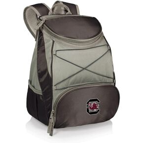 PICNIC TIME NCAA PTX Backpack Cooler, Black with Gray Accents, One Size