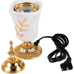 Holibanna Plug-in Incense Burner Vintage Decor Incense Holder Home Decor Car Electric Incense Burner Arabic Incense Burner Oud Frankincense Resin Burner Incense Stove Portable Incense Burner