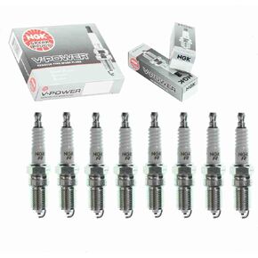 8 pc NGK V-Power Spark Plugs compatible with Ford Ranger 2.3L 2.5L L4 1989-2001