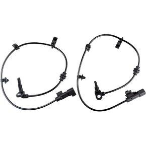 Rear Wheel Speed ABS Sensor Left and Right fit for 2011 2012 2013 2014 2015 Chevy Cruze, Chevy Volt, 14-16 Cadillac ELR, 12-17 Buick Verano, 16-19 Buick Cascada, Driver Passenger Side, 2pcs