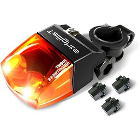 No Battery Bike Taillight, Energy Harvesting Dynamo Lighting System, Waterproof Dustproof