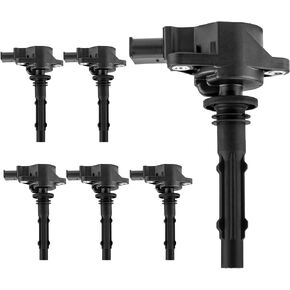 PHILTOP UF535 Ignition Coil Pack Compatible with 2006-2011 E350, 2008-2012 C300, 2010-2012 GLK350, 2007-2012 GL450, 2007-2011 S550, 2006-2011 ML350, 2006-2007 C230, 2006-2009 CLK350