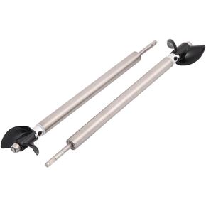 uxcell 1Pair Boat Model Accessories 3mm Dia 150mm Long Drive Shaft w 34mm Propeller