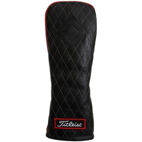 Titleist Jet Black Leather Fairway Golf Club Headcover
