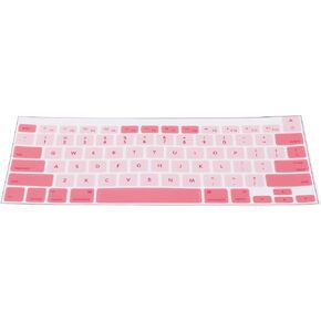 Pink Keyboard Stickers for iOS A1466 A1278 A1298 Keyboard Stickers PVC English Computer Keyboard Stickers with Lettering for Computer Laptop Notebook Desktop A1298 Stickers PV