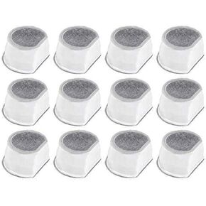GoldTone Brand Replacement Pet Dog and Cat Ceramic Fountain Water Filters Compatible with Drinkwell Avalon, Drinkwell Pagoda & Sedona Pet Fountains (12 Pack)