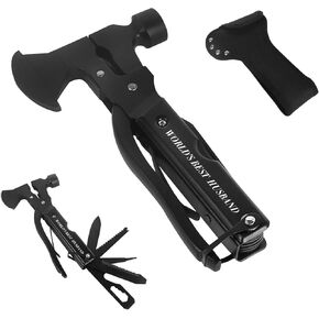 هدايا للأب من ابنته، أدوات النجاة الكل في واحد، ملحقات التخييم متعددة الأدوات، مطرقة الفأس، عيد ميلاد الأب، عيد الميلاد، عيد الشكر، أفكار هدايا للرجال الأب، ATH-402 in Kuwait