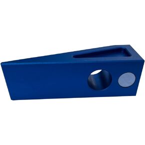 Aluminum Firefighter Wedge With Magnetic Unit（BLUE)