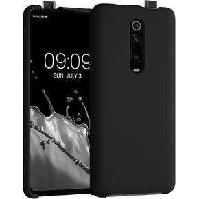 حافظة kwmobile متوافقة مع حافظة Xiaomi Mi 9T (Pro) / Redmi K20 (Pro) - غطاء هاتف من السيليكون TPU مع لمسة نهائية ناعمة - أسود